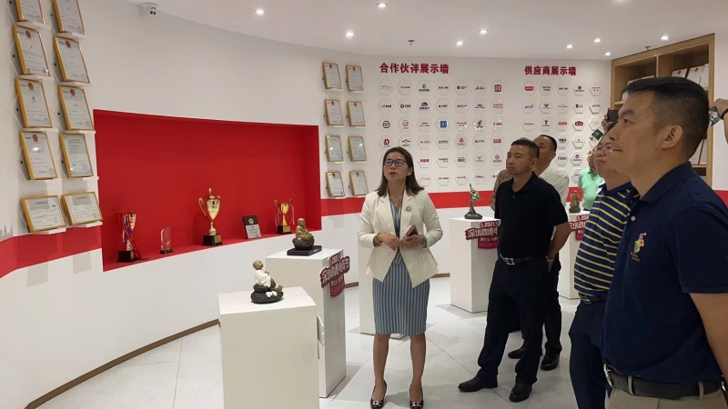 廣東省四川廣元商會領(lǐng)導走訪禮至集團